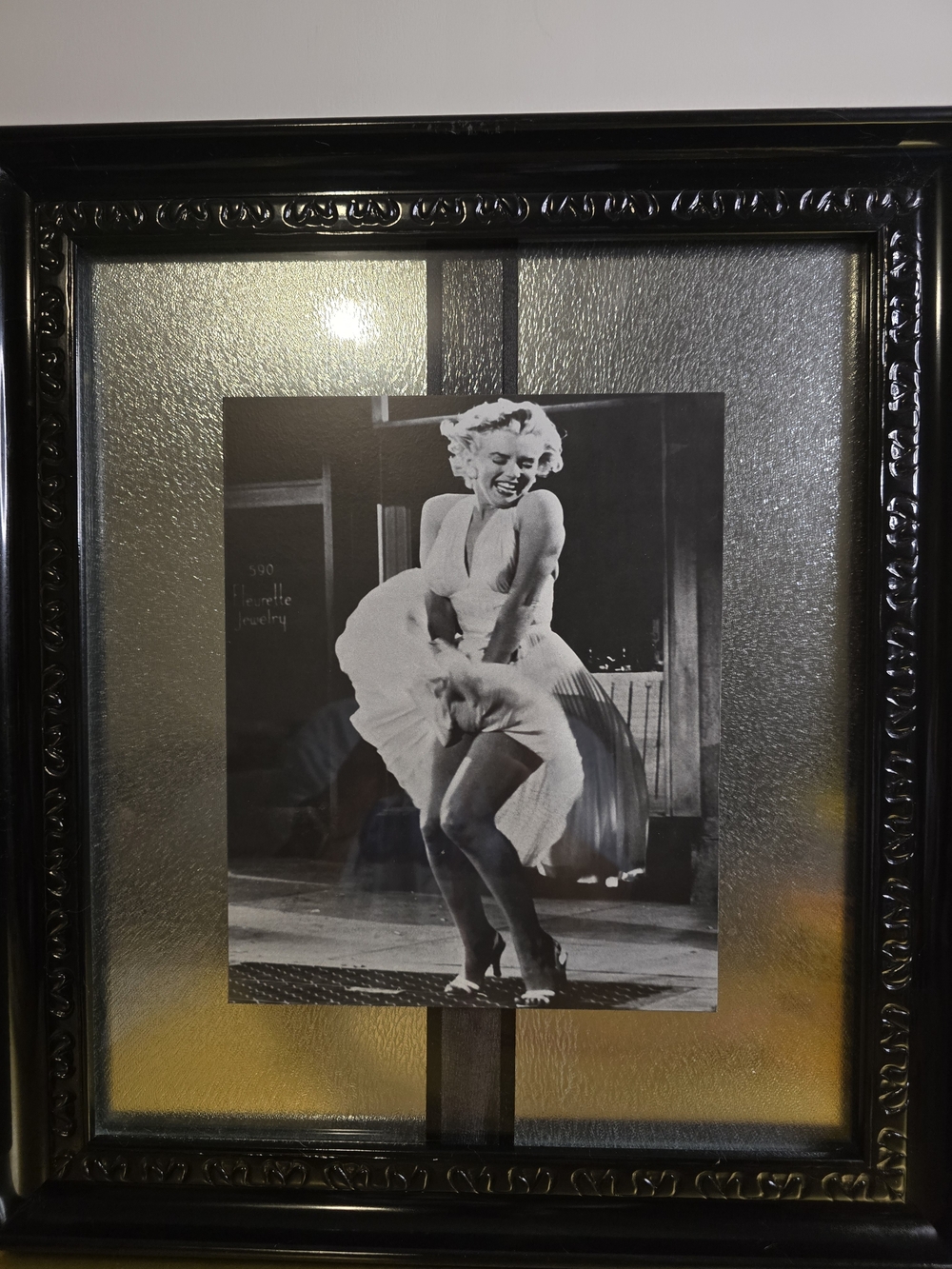 Black Decorative Framed Marilyn Monroe Wall Art Set Of Four
